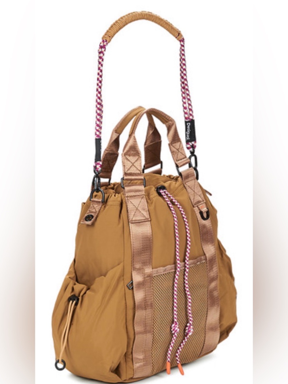 Desigual Lunivelle Backpack Globe | médium | color: camel